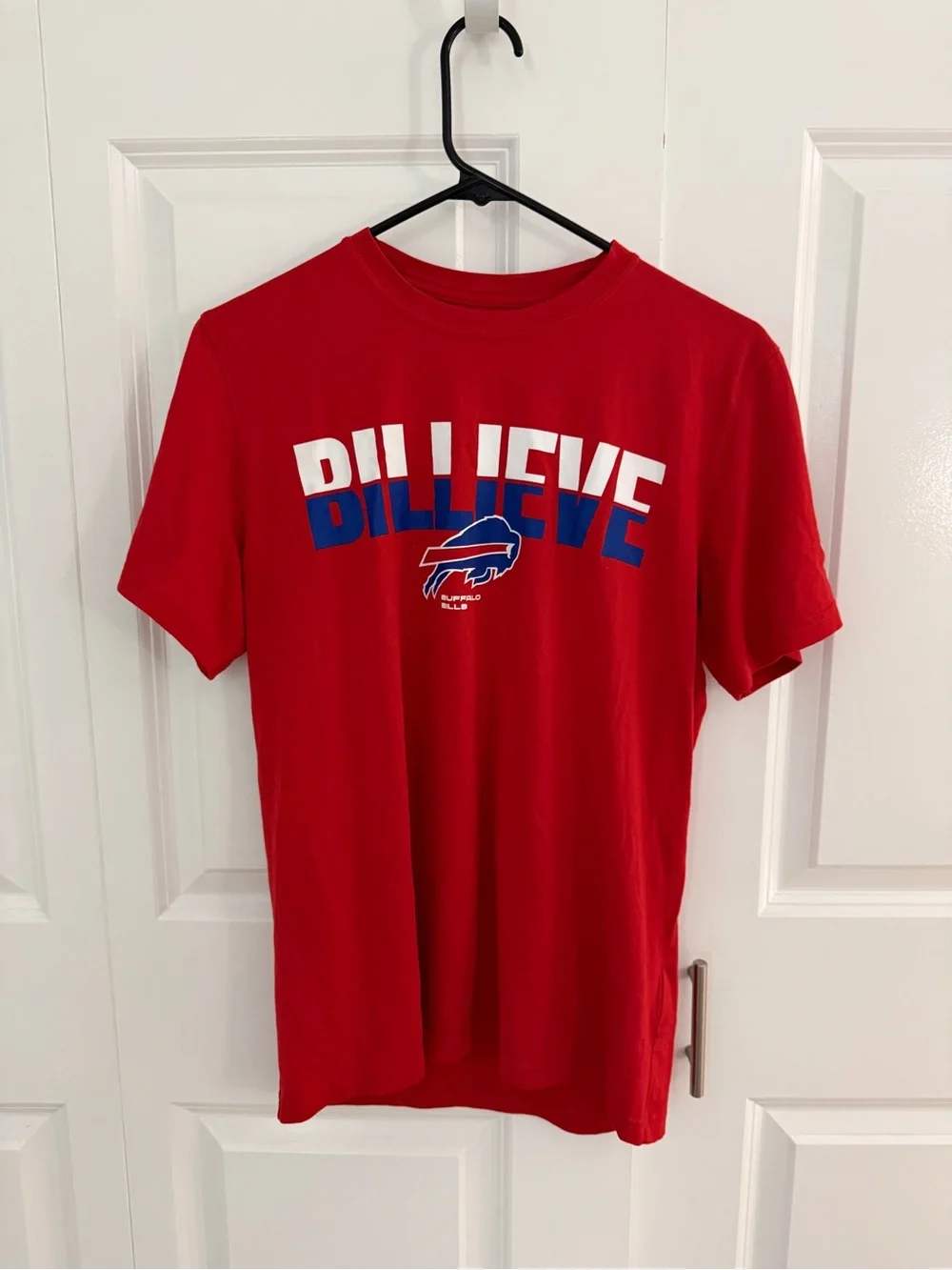 Nike Buffalo Bills Red Graphic T‑Shirt with Logo